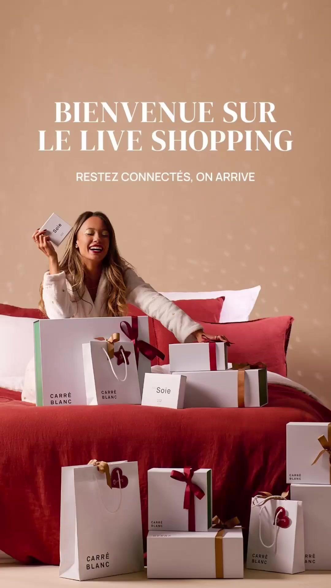 Les belles idées cadeaux en live avec Carré Blanc 1