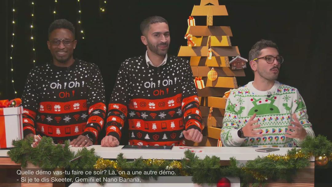 La magie de Noël en live avec Orange & Android 13