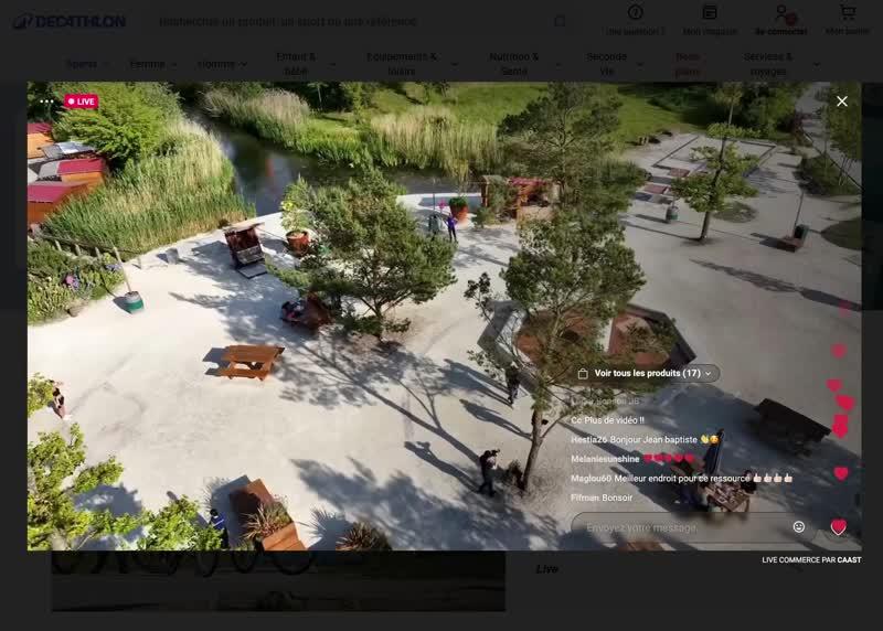 Decathlon s'invite à Center Parcs 1