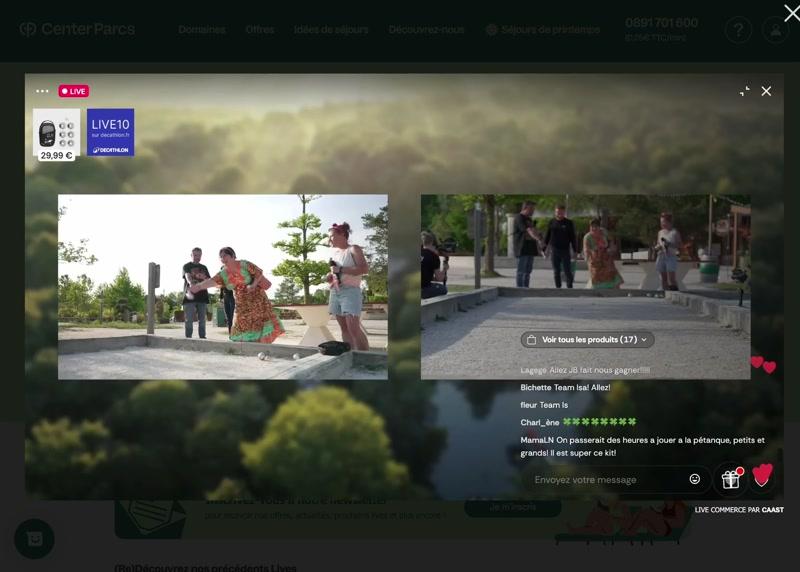 Decathlon s'invite à Center Parcs 7